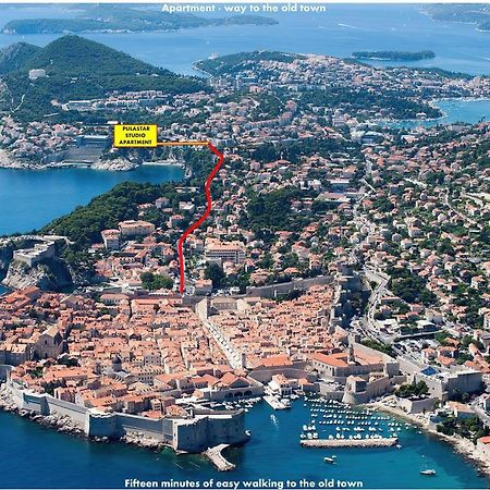 Apartment Pulastar Dubrovnik Dış mekan fotoğraf