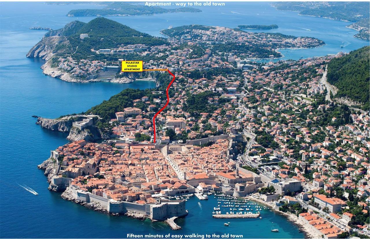 Apartment Pulastar Dubrovnik Dış mekan fotoğraf